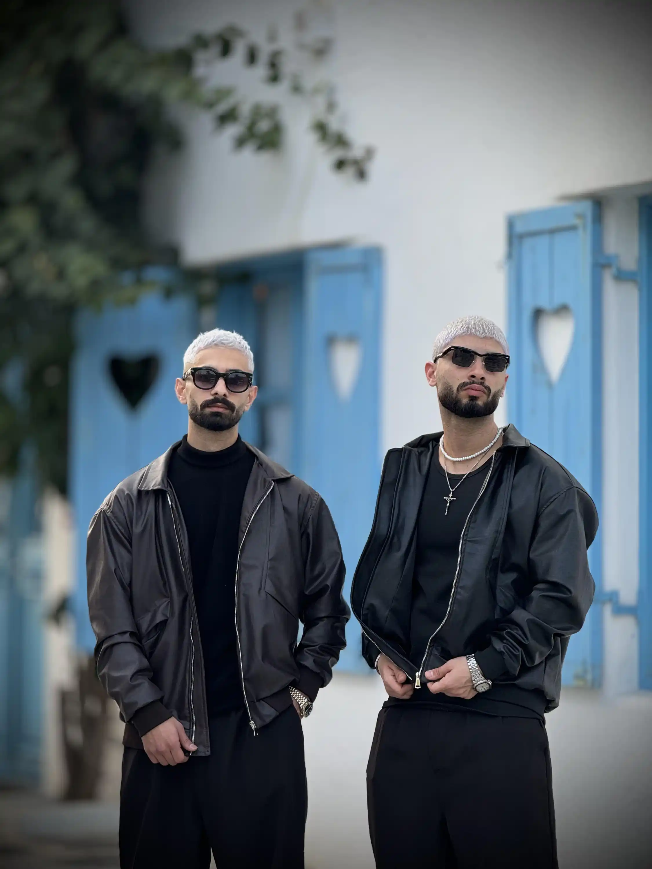 کاپشن چرم خلبانی مردانه کد 1