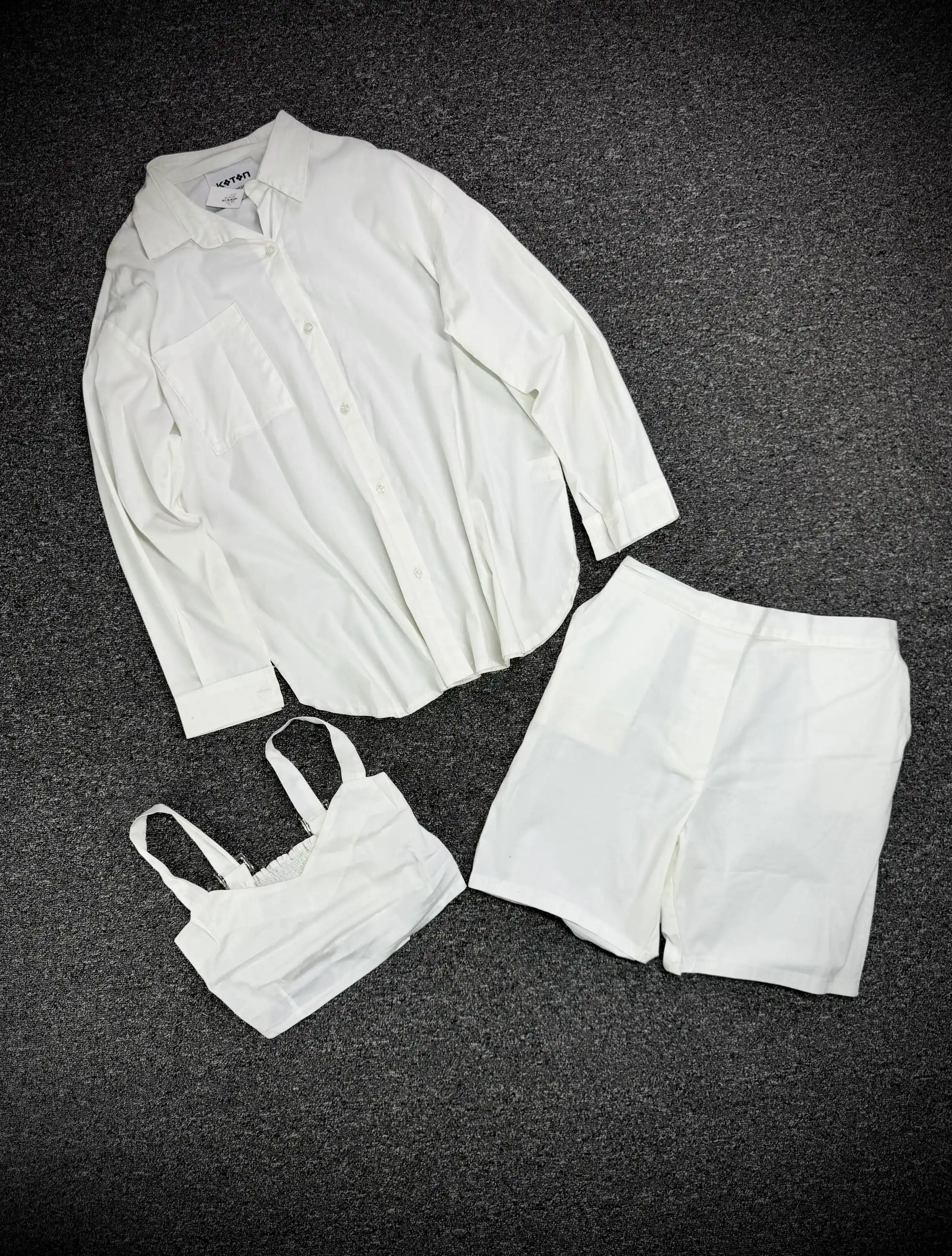 ست پیرهن کراپ و شلوار