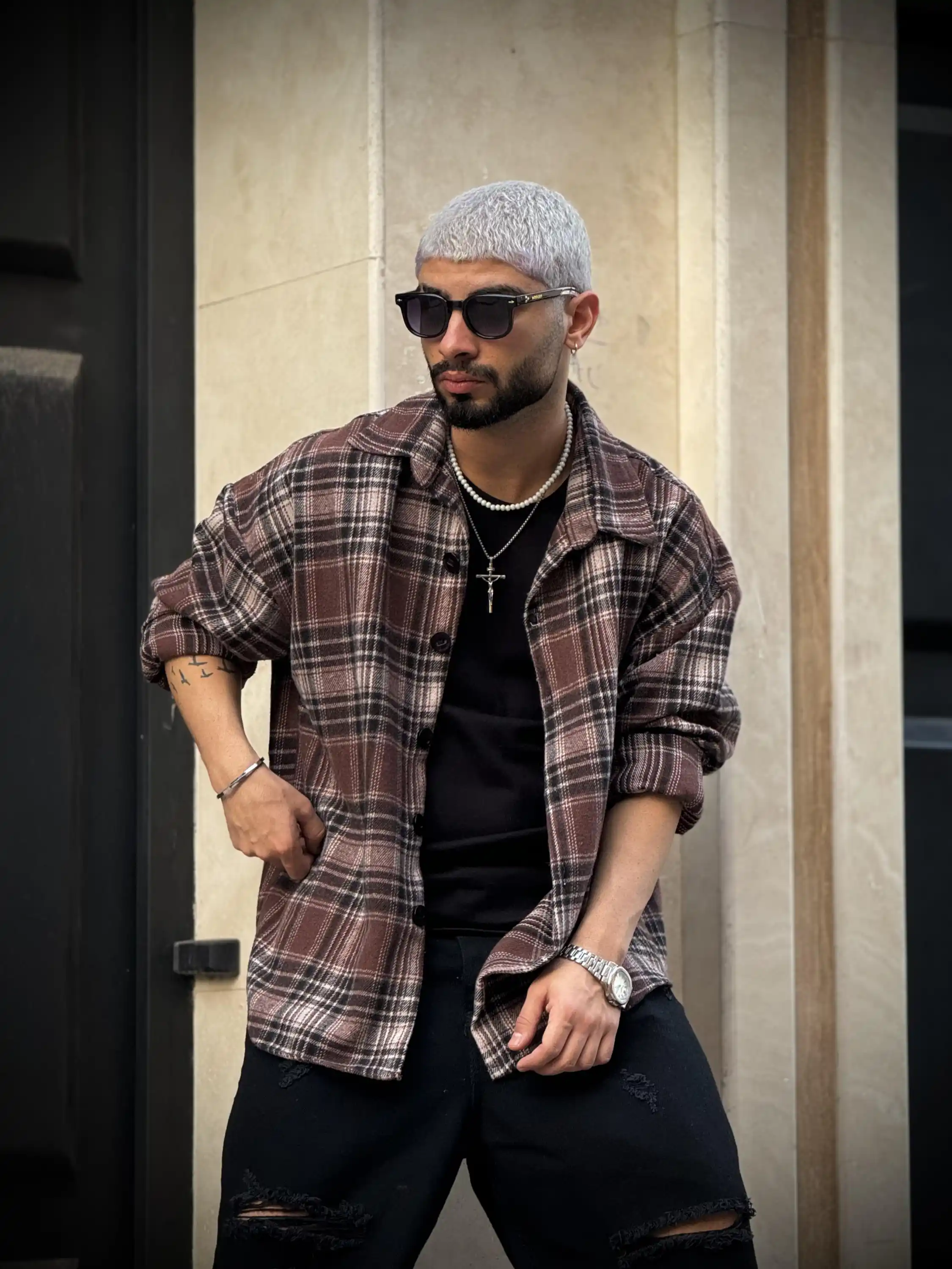 پیراهن پشمی کد 12