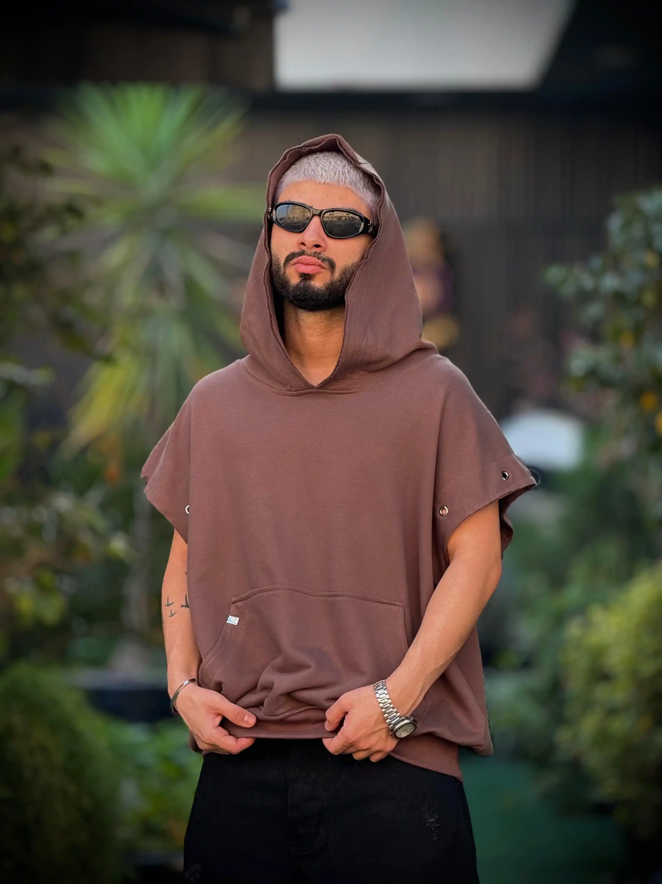 وست پارچه دورس سه نخ خارخورده مردانه کد 329